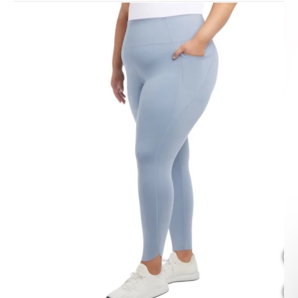 Danskin Ladies' Brushed Leggings with Bonded Side Pockets, XL - Picture 3 of 9